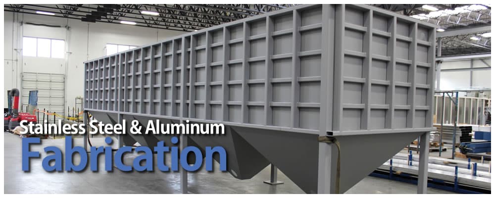 Stainless steel aluminum industrial fabrication by Absolute Fabrication