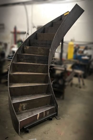 steel fabrication in Langley