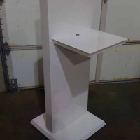 Metal fabricated store display and signage