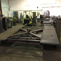Metal and steel fabricated industrial equipment