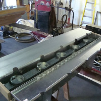 Steel fabricated industrial machinery